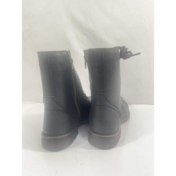 Steve Madden Boots Mens Size 8 Black Troopah-C Leather Combat Ankle New Box main image 10